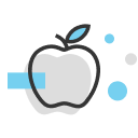 Apple icon for elementary school